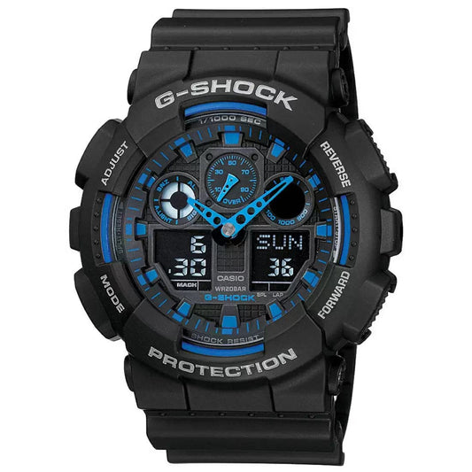 G271 GA-100-1A2DR Casio G-Shock Analog-Digital Men's Watch - Kamal Watch Company