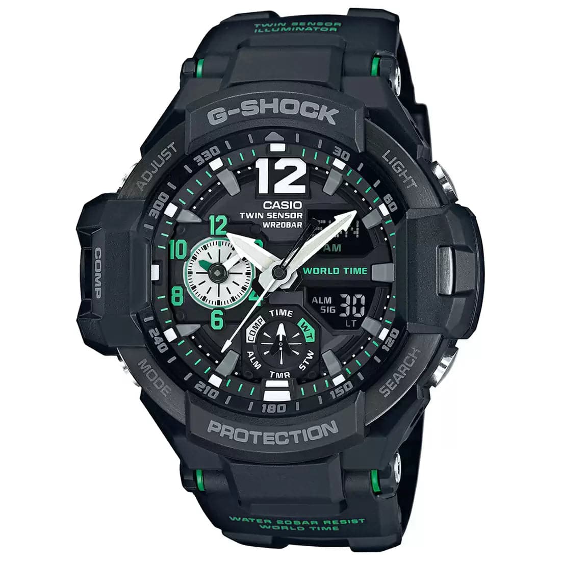 G595 Ga-1100-1A3Dr Casio G-Shock  Gravity Master Men'S Watch