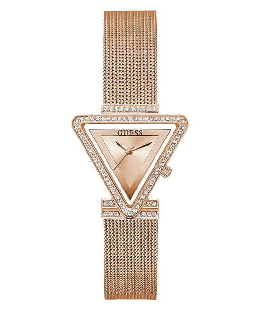 ROSE GOLD TONE CASE ROSE GOLD TONE STAINLESS STEEL/MESH WATCH - Kamal Watch Company