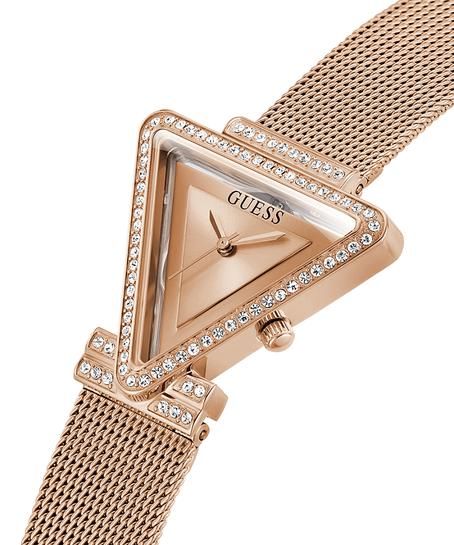 ROSE GOLD TONE CASE ROSE GOLD TONE STAINLESS STEEL/MESH WATCH - Kamal Watch Company