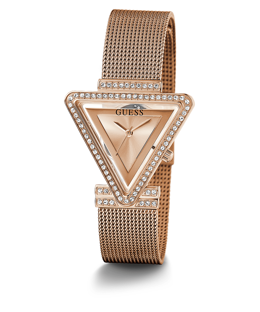 ROSE GOLD TONE CASE ROSE GOLD TONE STAINLESS STEEL/MESH WATCH - Kamal Watch Company