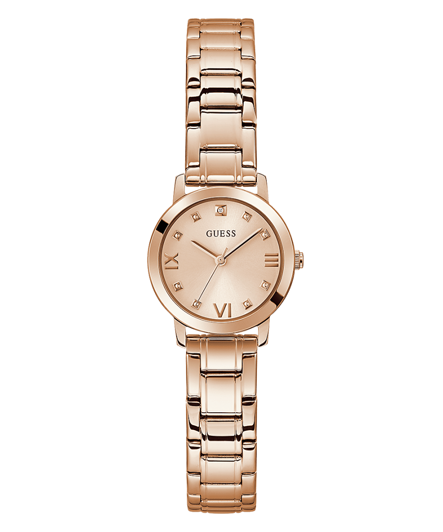 ROSE GOLD TONE CASE ROSE GOLD TONE STAINLESS STEEL WATCH