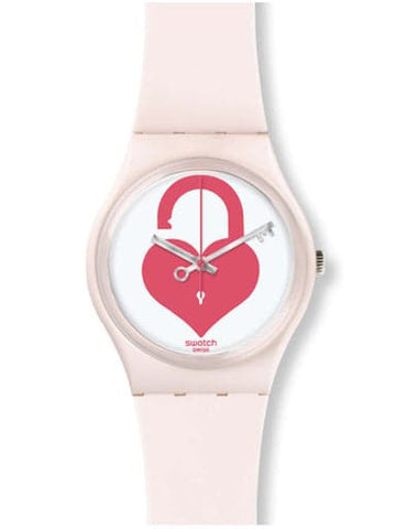 SWATCH VALENTINE'S SPECIAL UNLOCK MY HEART GZ292 - Kamal Watch Company