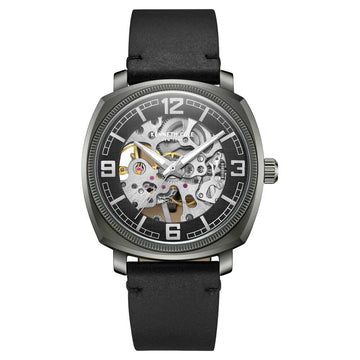 Kenneth Cole Black Dial Analog Mechanical Hand Wound Watch for Men KCWGE0020703MN - Kamal Watch Company