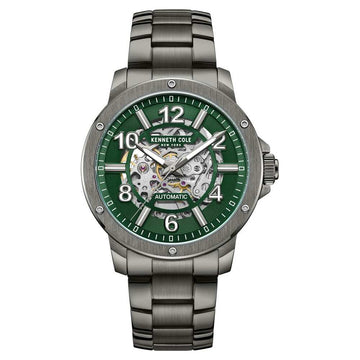 Kenneth Cole Green Dial Automatic Watch for Men KCWGL0013101MN - Kamal Watch Company