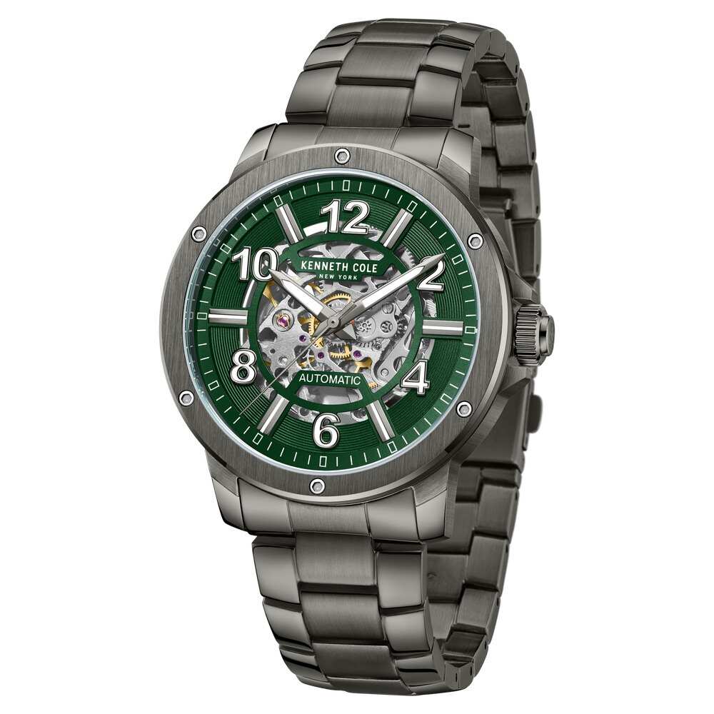 Kenneth Cole Green Dial Automatic Watch for Men KCWGL0013101MN - Kamal Watch Company