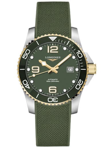 Longines Hydroconquest Green Dial Watch