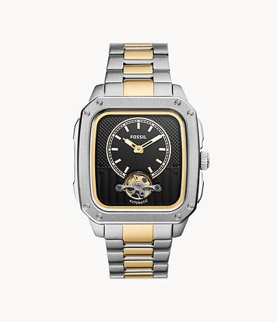 FOSSIL Inscription Automatic Two-Tone Stainless Steel Watch ME3237