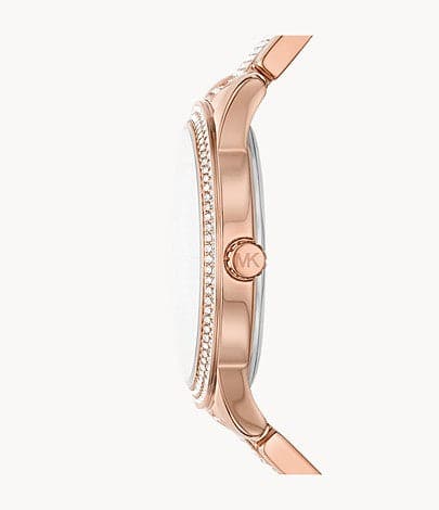 Michael Kors Tibby Multifunction Rose Gold-Tone Stainless Steel Watch MK7293 - Kamal Watch Company