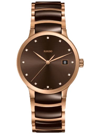 Rado Centrix Quartz Ceramic Stainless Steel Men Watch