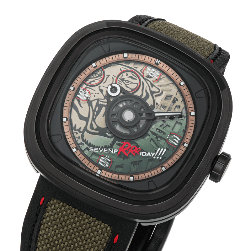 Sevenfriday M-Series Automatic Grey Dial Men's Watch M3/01 - Watches,  M-Series - Jomashop