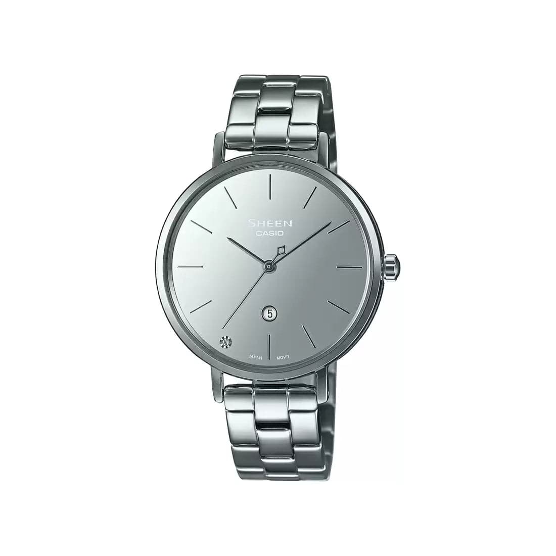 Casio Sheen Silver Sapphire Line - Women'S Watch Sh249