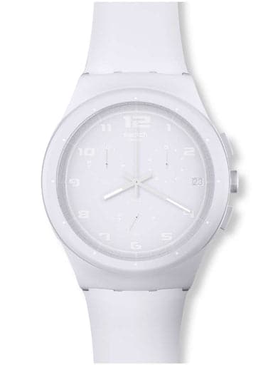 Swatch Chrono Plastic Basic White Susw400