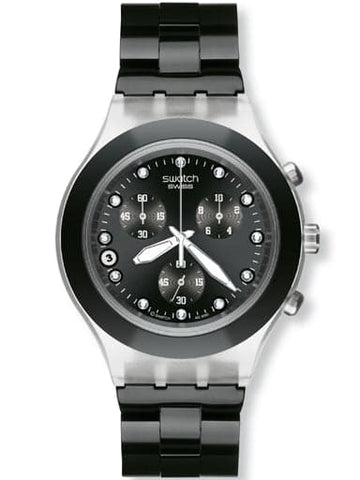 SWATCH FULL-BLOODED NIGHT SVCK4035AG - Kamal Watch Company