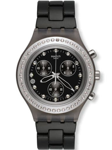 SWATCH FULL-BLOODED THUNDERING FULL-BLOODED STONEHEART SILVER SVCM4009AG - Kamal Watch Company