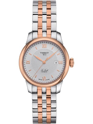 Tissot Le Locle Automatic Silver Dial Stainless Steel Women's Watch - Kamal Watch Company