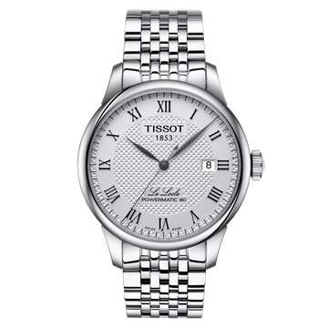 Tissot Le Locle Powermatic 80 Automatic Silver Dial Men's Watch - Kamal Watch Company