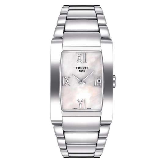 Tissot T-Trend Generosi-T White MOP Dial Women's Watch - Kamal Watch Company