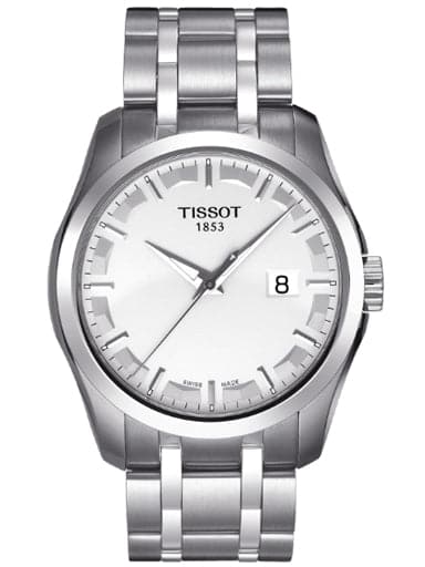 Tissot T-Classic Couturier Silver Dial Men's Watch - Kamal Watch Company