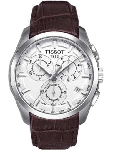 Tissot T-Classic Couturier Chronograph Silver Dial Men's Watch - Kamal Watch Company