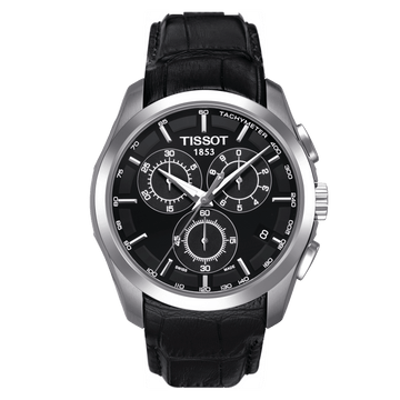 Tissot T-Trend Couturier Black Dial Chronograph Men's Watch - Kamal Watch Company