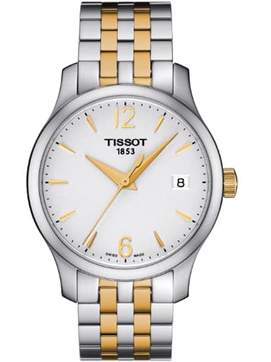 Tissot Women's Tradition Analog Display Quartz Two Tone Watch - Kamal Watch Company