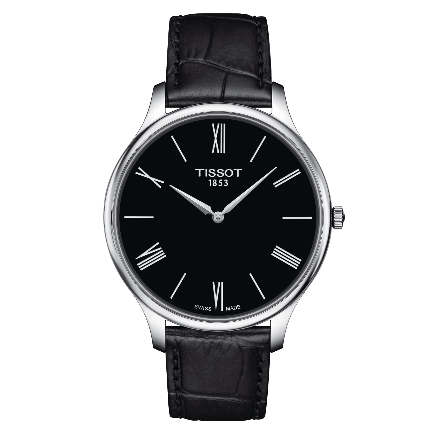 Tissot Tradition 5.5  Quartz Black Dial Men'S Watch