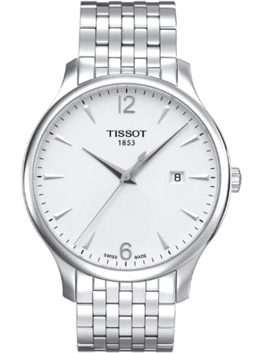 Tissot Tradition Silver Dial Quartz Men's Watch - Kamal Watch Company