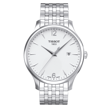 Tissot Tradition Silver Dial Quartz Men's Watch - Kamal Watch Company