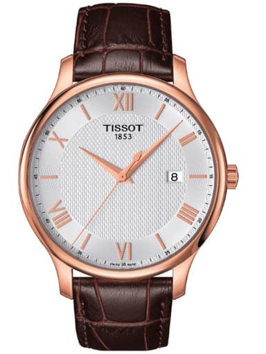 Tissot Tradition Quartz Silver Dial Watch For Men's - Kamal Watch Company