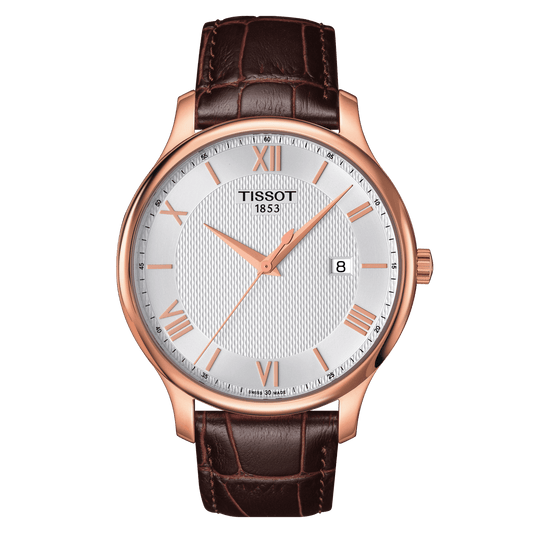 Tissot Tradition Quartz Silver Dial Watch For Men's - Kamal Watch Company