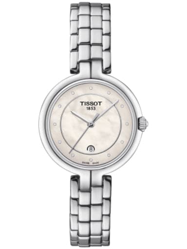 Tissot Flamingo White Mop Watch