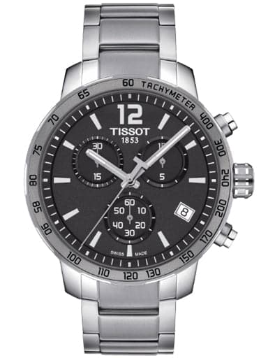 Tissot Quickster Chronograph Stainless Steel Men's Watch - Kamal Watch Company