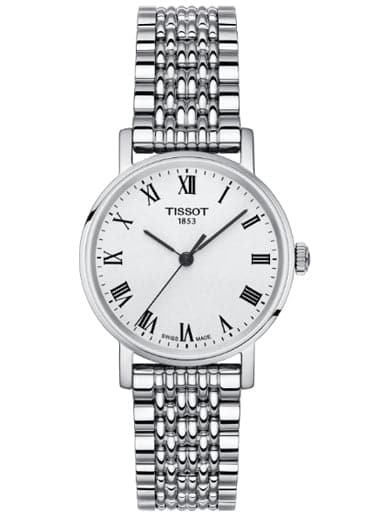 Tissot T-Classic Everytime Small Silver Dial Women's Watch - Kamal Watch Company