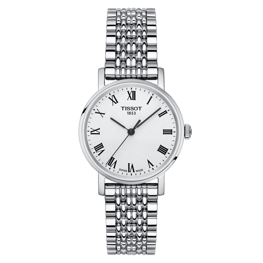 Tissot T-Classic Everytime Small Silver Dial Women's Watch - Kamal Watch Company