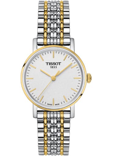 Tissot Everytime Small Quartz Silver Dial Stainless Steel Women's Watch - Kamal Watch Company