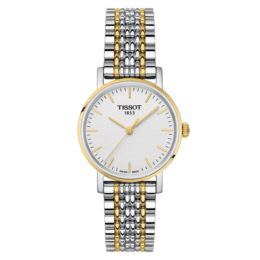 Tissot Everytime Small Quartz Silver Dial Stainless Steel Women's Watch - Kamal Watch Company