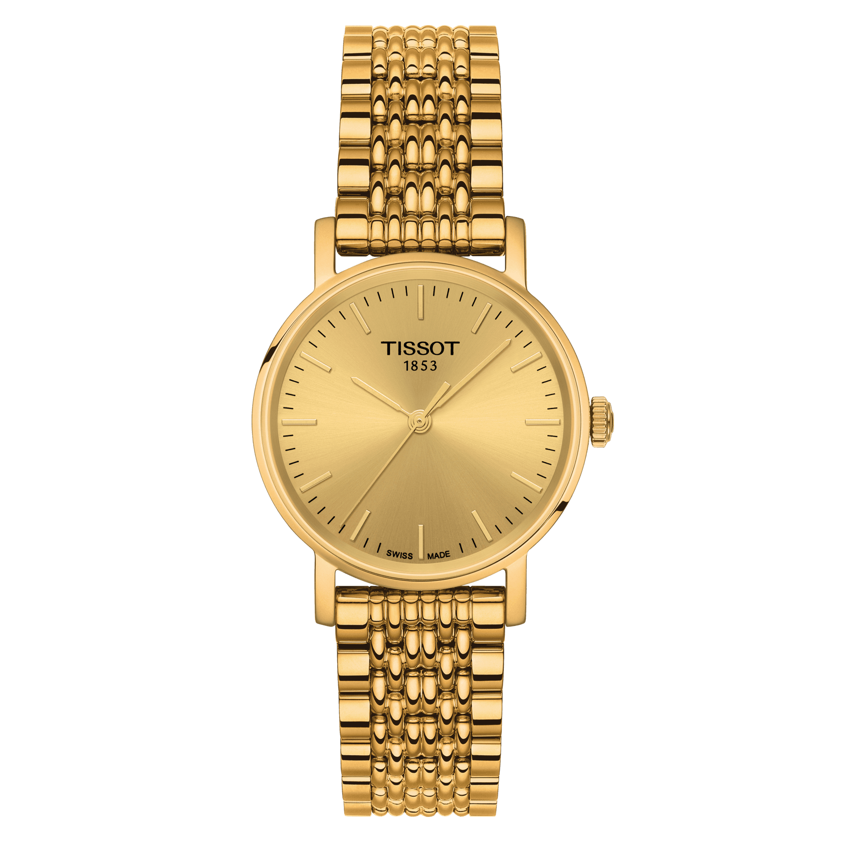 Tissot Everytime Small Quartz Champagne Dial Women'S Watch