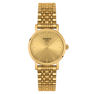 Tissot Everytime Small Quartz Champagne Dial Women's Watch - Kamal Watch Company