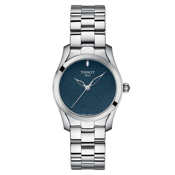 Tissot T-Wave Quartz Blue Dial Women's Watch - Kamal Watch Company