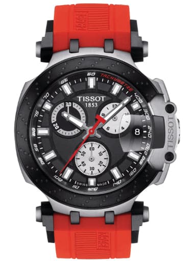 Tissot T-Race Chronograph Black Dial Watch For Men's - Kamal Watch Company