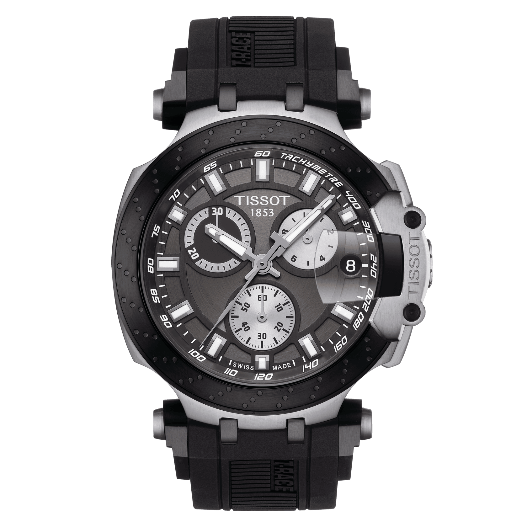 Tissot T-Race Chronograph Anthracite Dial Men'S Watch