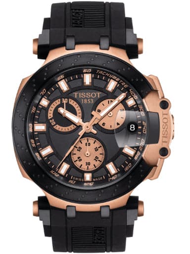 Tissot T Race Chronograph Quartz Black Dial Watch For Men S