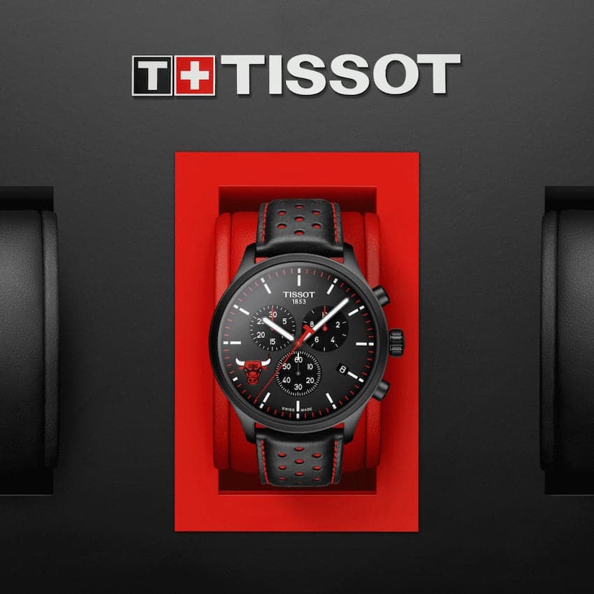 Tissot chrono xl nba teams special store chicago bulls edition