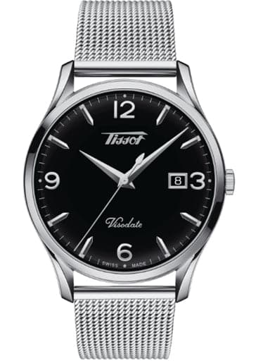 Tissot Heritage Visodate Black Dial Men's Watch - Kamal Watch Company