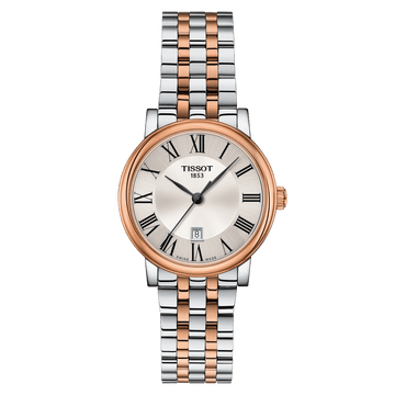 Tissot Carson Premium Stainless Steel Silver Dial Women's Watch - Kamal Watch Company