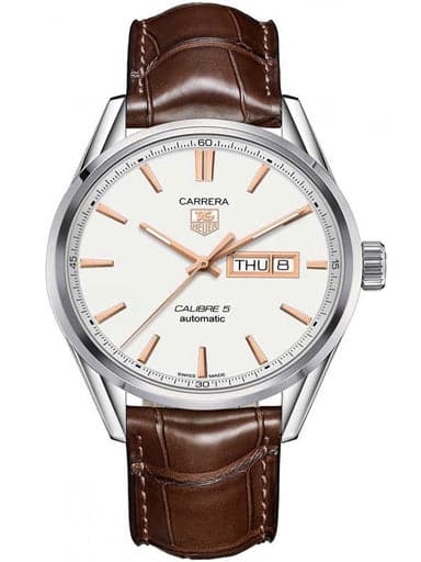 Tag Heuer Carrera Automatic White Dial Men'S Watch