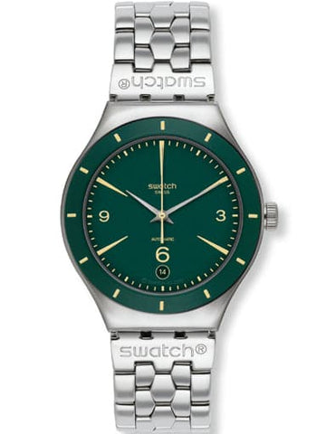 SWATCH IRONY AUTOMATIC GREEN SKY YAS410G - Kamal Watch Company