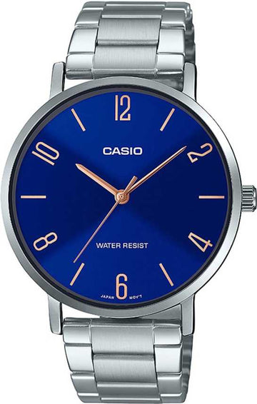 Casio MTP-VT01D-2B2UDF(A1816) Analog - Kamal Watch Company