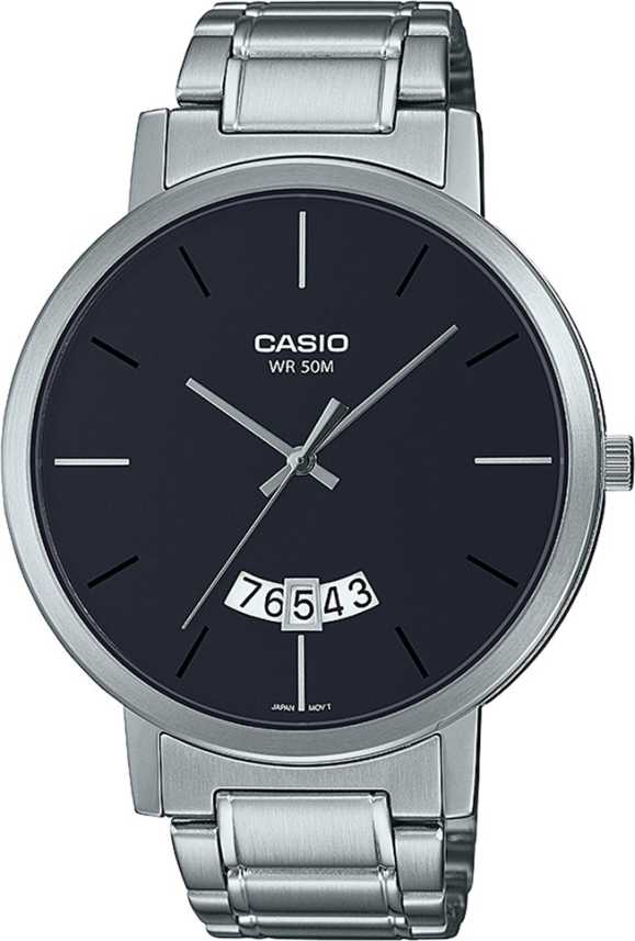 Casio Analog Black Dial Men's Watch A1869 - Kamal Watch Company